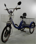 Blue Adult Electric Mobility Tricycle Scooter Y5938