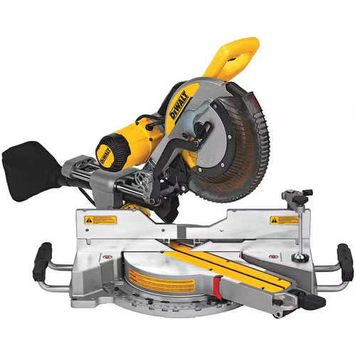 12 in. Double Bevel Sliding Compound Miter Saw with Stand P303
