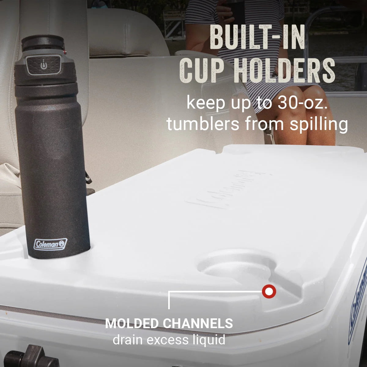 100 Quart Wheeled Cooler V52711