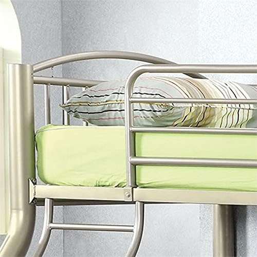 Metallic Gold Metal Twin Over Full Bunk Bed W456974
