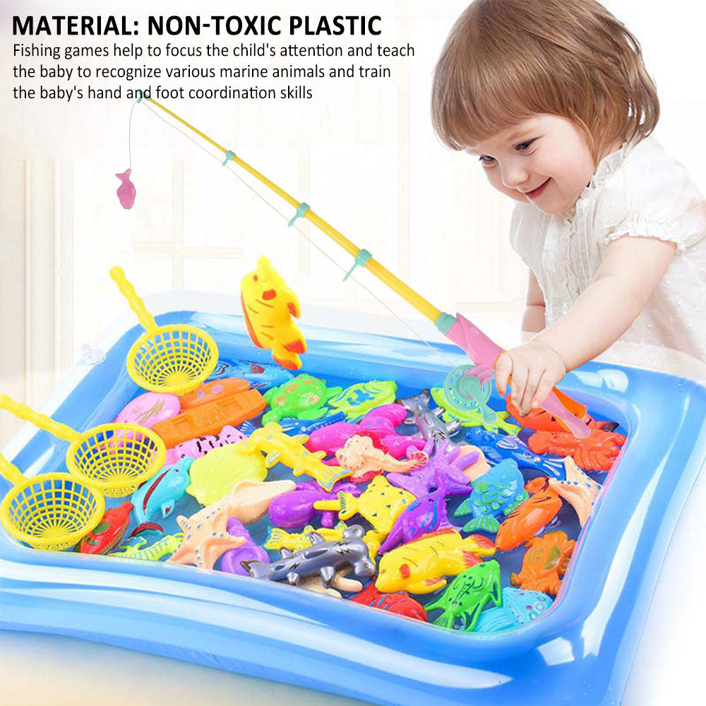 Magnetic Fishing Toy Game Plastic Play Water Children Toy C5723