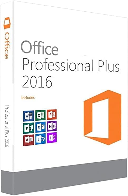 Office 2016 Professional Plus Licence Key | 32/64-bit | PC | Pack of 2 O494315