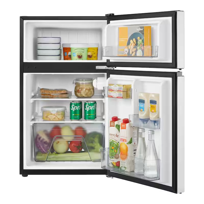 2-Door Mini Refrigerator with Freezer I83600