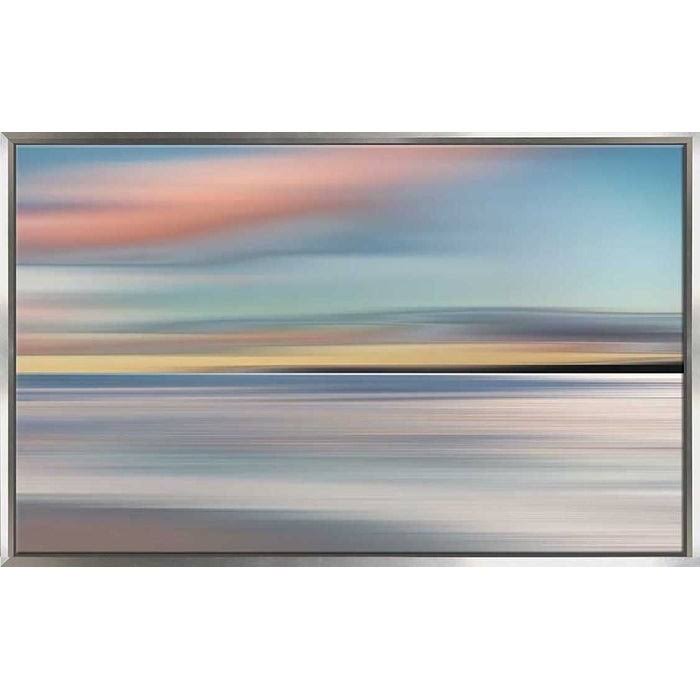 Blue Canvas Floating Frame W6905