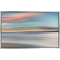 Blue Canvas Floating Frame W6905