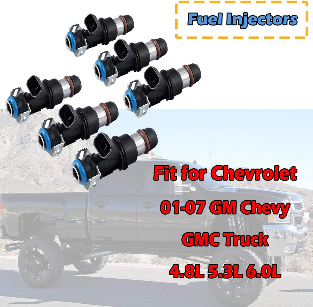 8pcs Fuel Injectors 4 Hole Flow Matched D3514