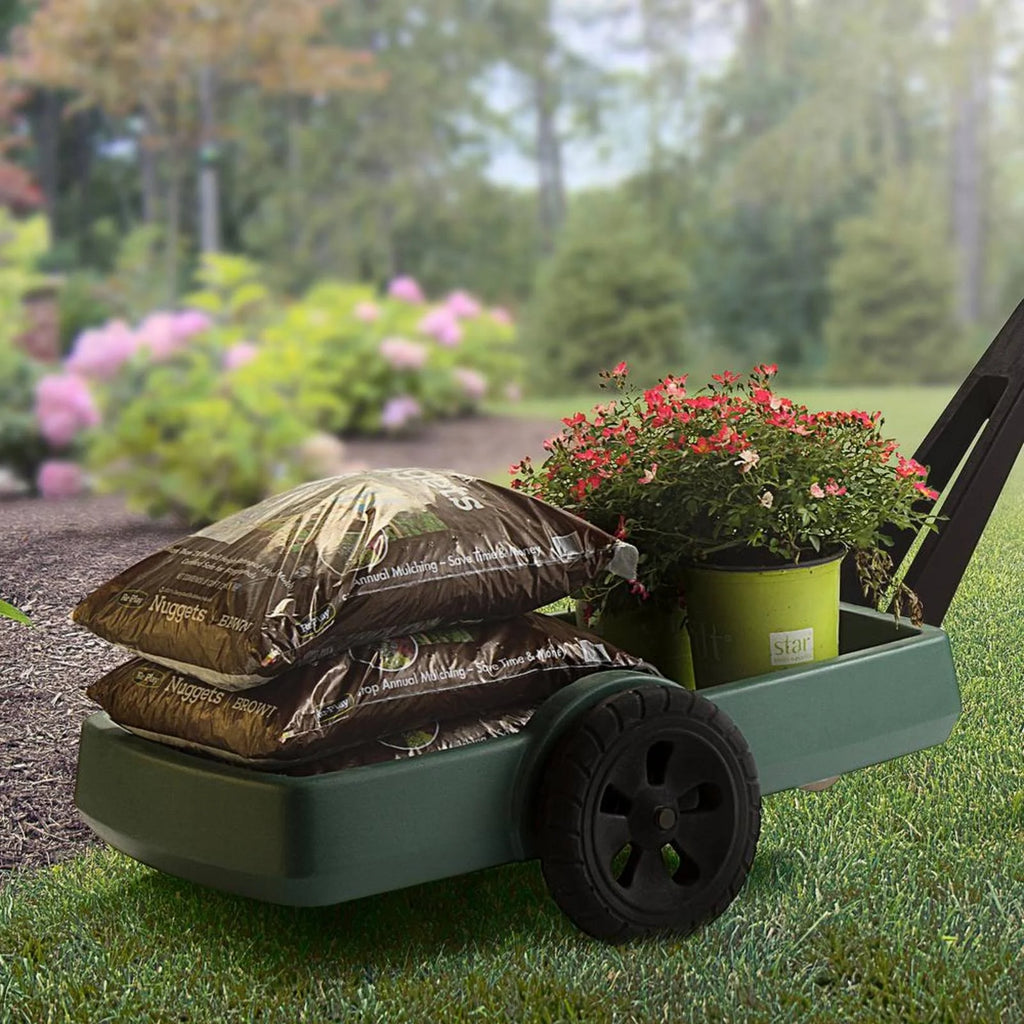 Green Flat Bed Cart W219714