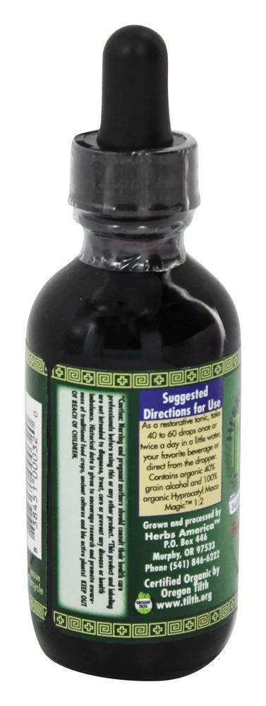Organic Maca Extract 2 oz Liquid Y36844