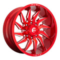 Candy Red Milled 20x9 8x165.1 20mm Wheel T26761