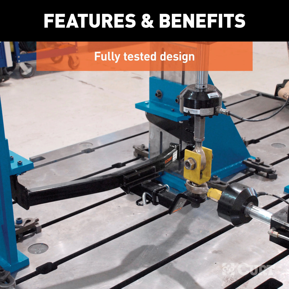 Class 2 Trailer Hitch with Installation Hardware, Pin & Clip A3555