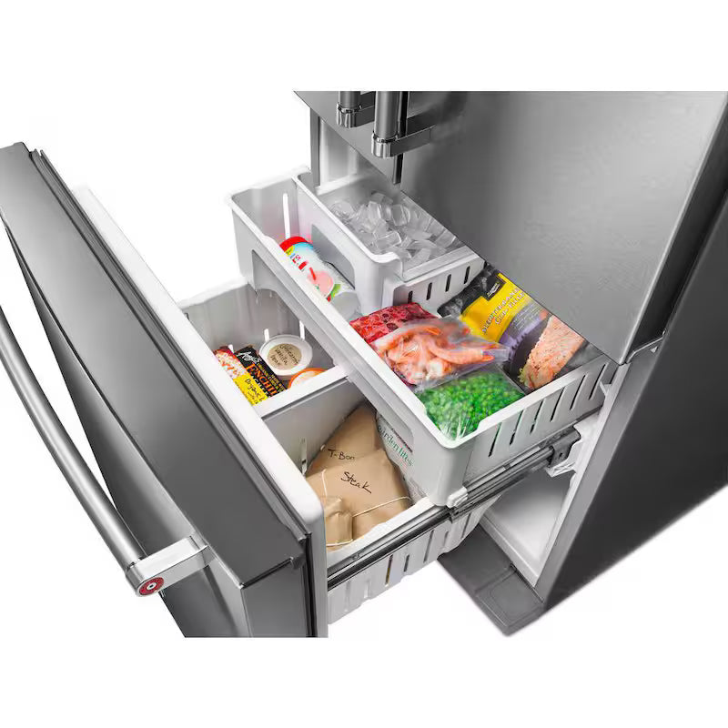 French Door Refrigerator with Interior Water Dispenser E602596