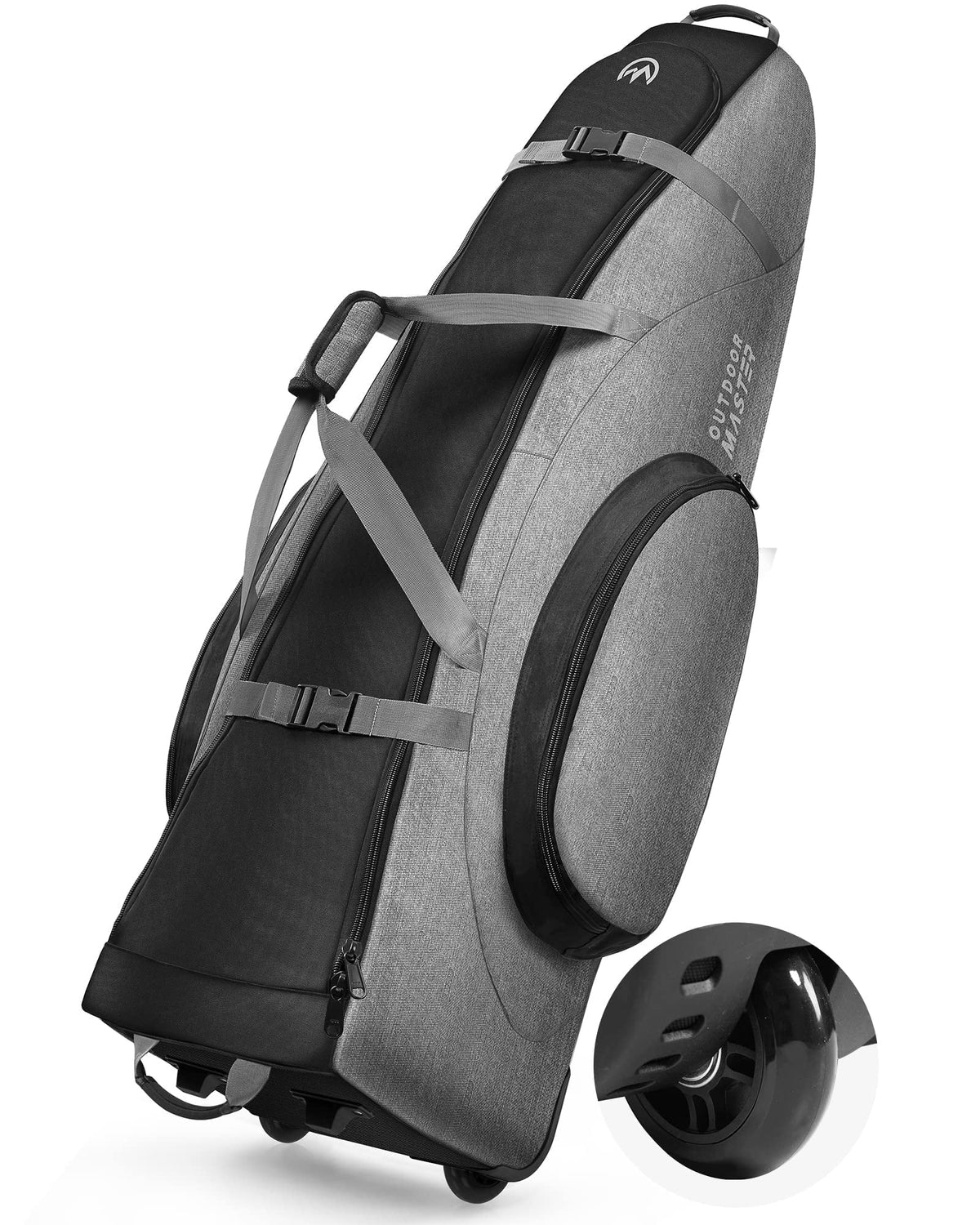 Padded Golf Travel Bag with Wheels W6957