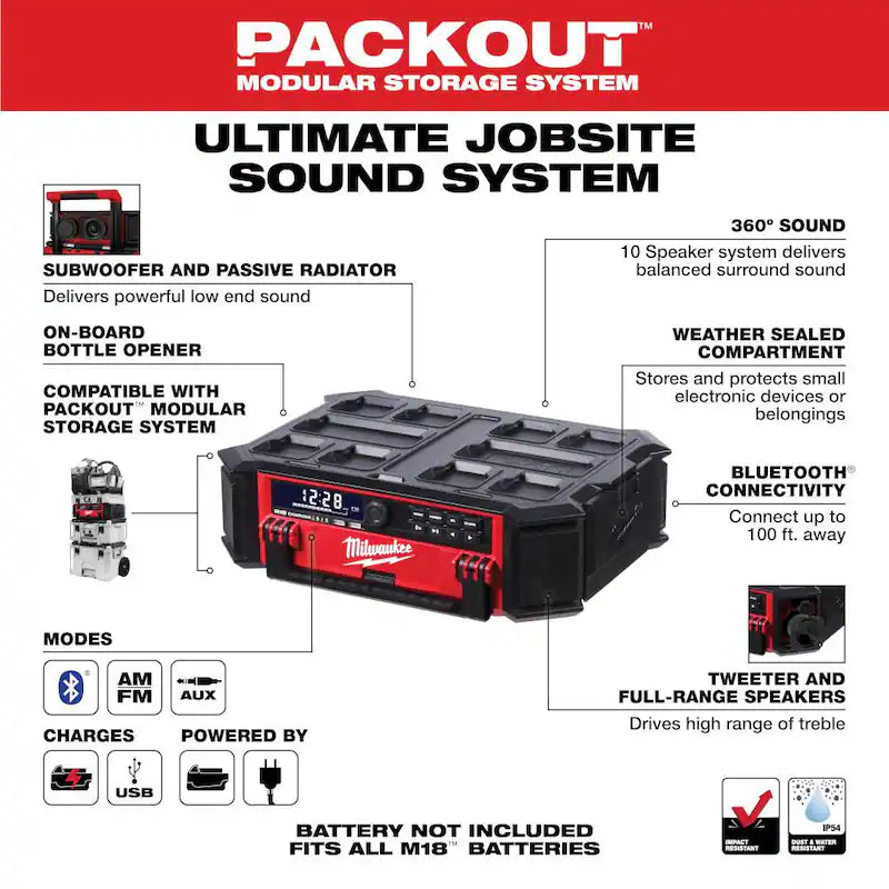 Cordless Radio/Speaker with Built-In Charger N890