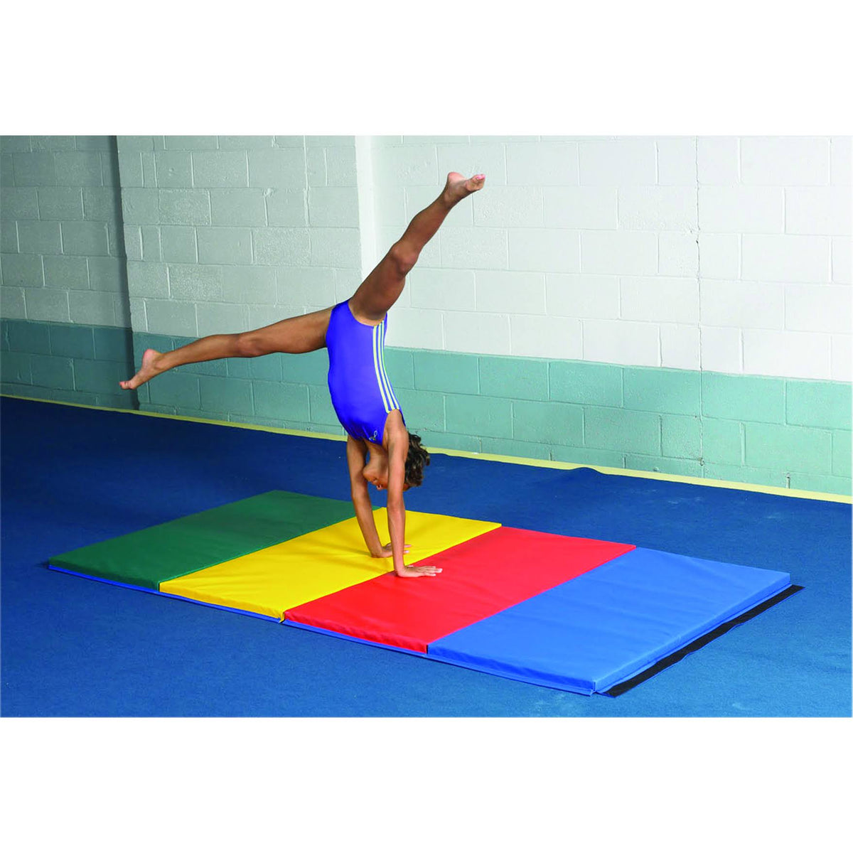 4 x 8 Feet Rainbow Colors Accordion Mat A69140