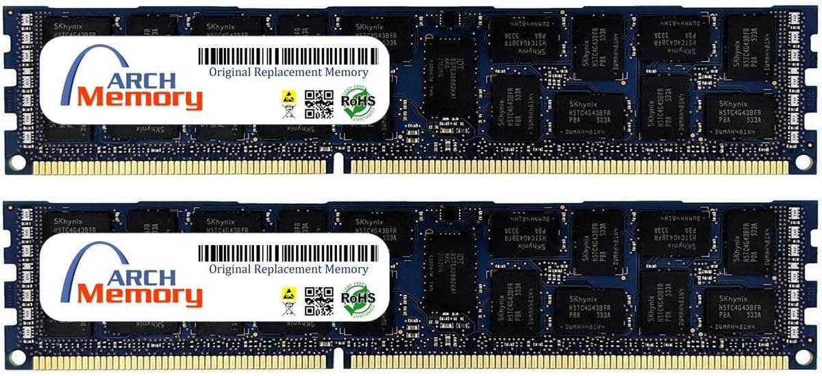 32 GB (2 x 16 GB) DDR3L ECC RDIMM RAM S862