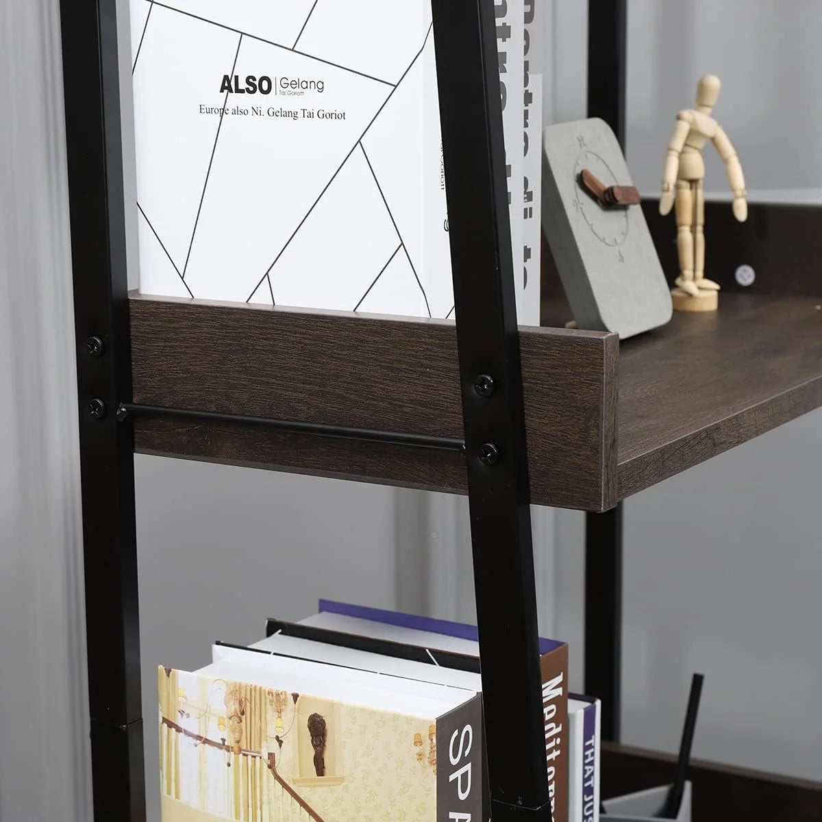4 Tier Standing Ladder Shelf S5991