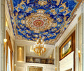 Blue 3d Ceiling Wallpaper N90736
