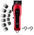Red Cordless Professional Clipper Set U678704