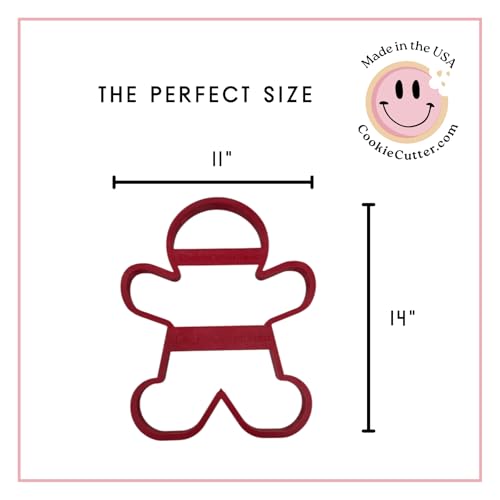 14 inch Gingerbread Man Cookie Cutter E8340