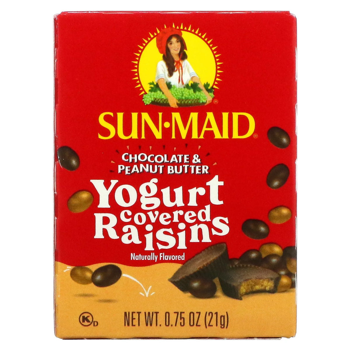 Yogurt Covered Raisins 6 Boxes 0.75 oz U525030