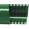 4x22 x 20 ft Green PVC Water Suction Hose Assembly with Aluminum Cam and G Q100048