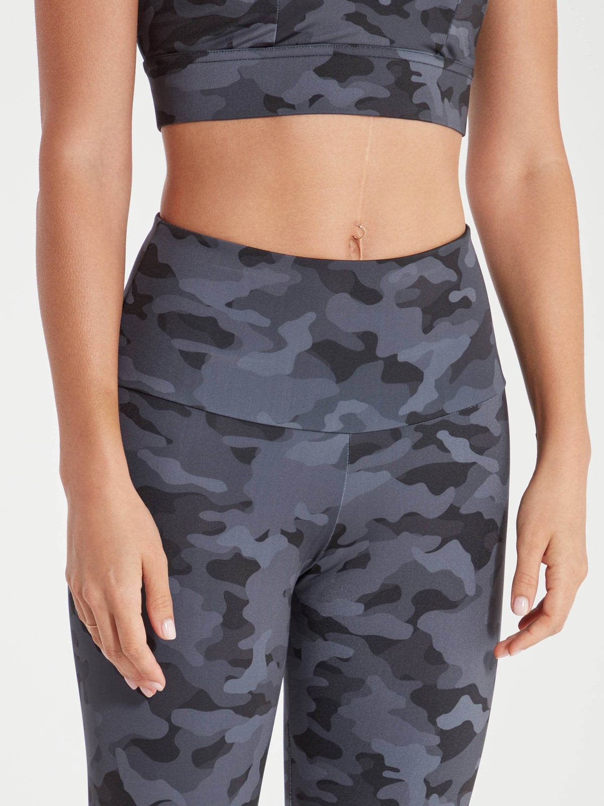 Black/Gray Camo Midi A147