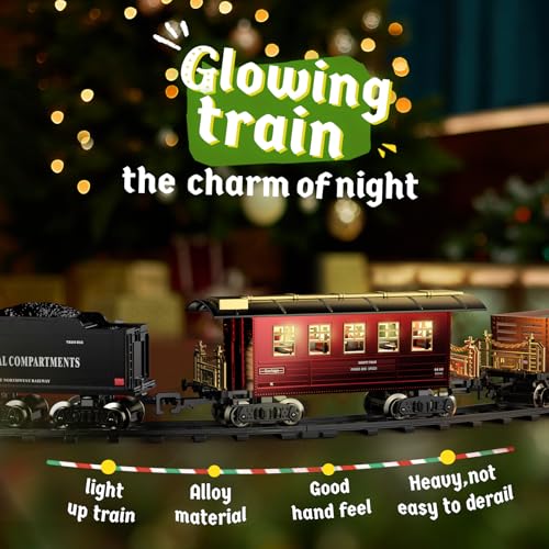 Alloy Toy Train with Lights & Sound W4872