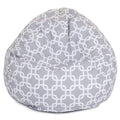 Gray Large Bean Bag Chair Q2548