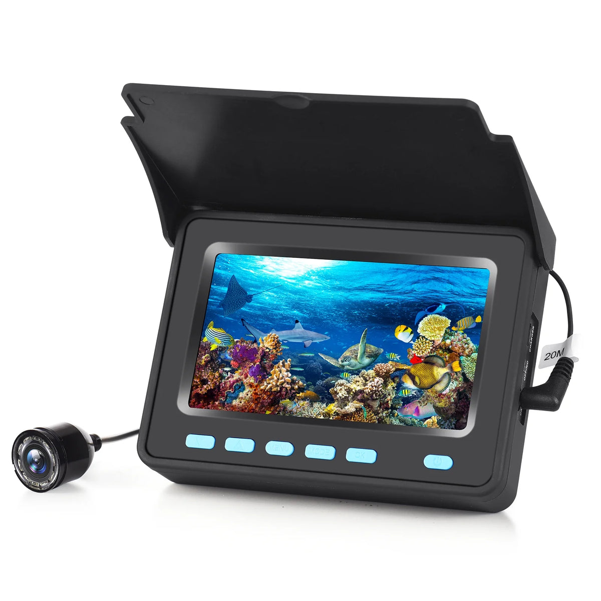 4.3'' LCD Underwater Fishing Fish Finder R320
