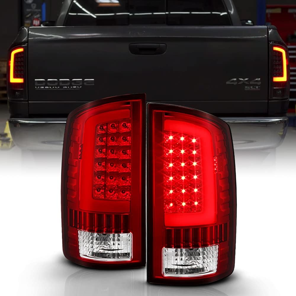 Black Housing Smoked Lens LED Tail Lights F6903