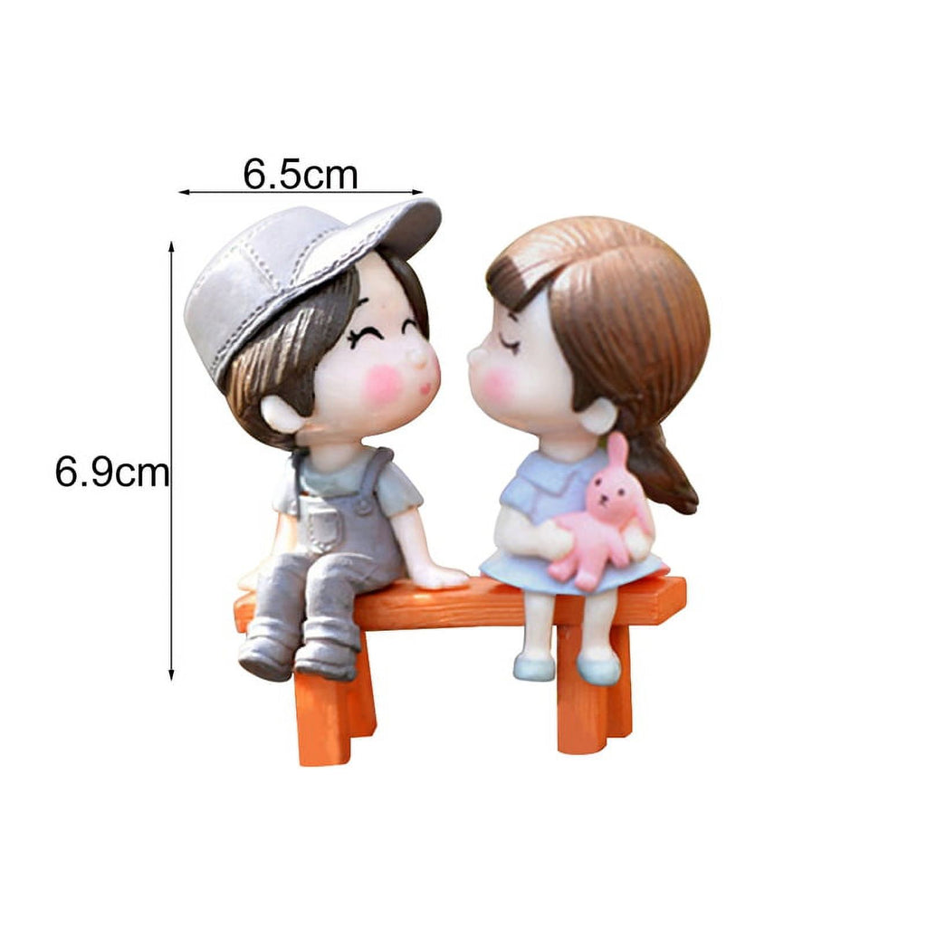3Pcs/Set Miniature Doll Figurine U2122