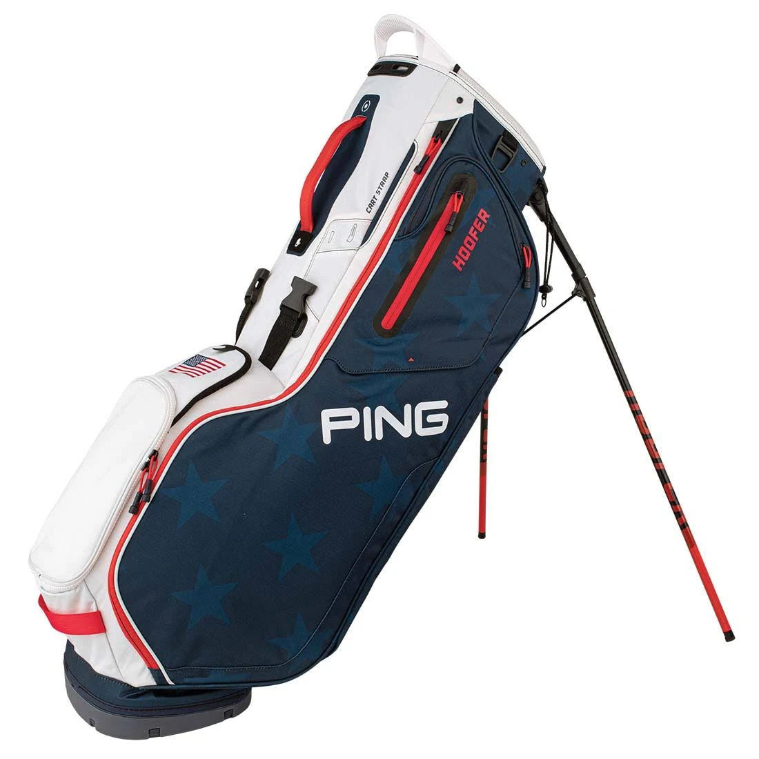 Navy White Red Stand Bag W41841