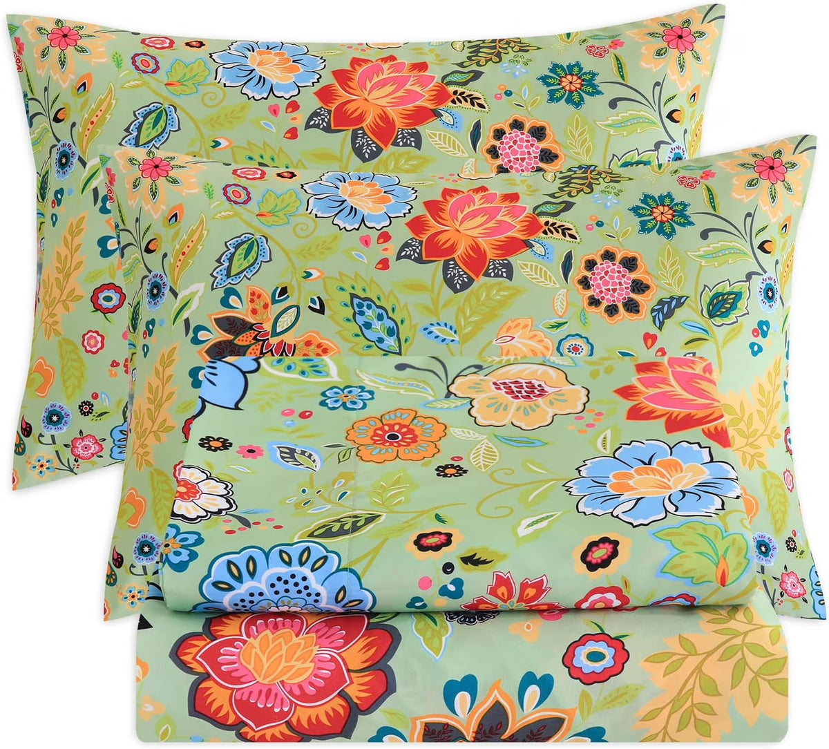 California King 4 Piece Microfiber Sheet Set with Deep Pocket T704