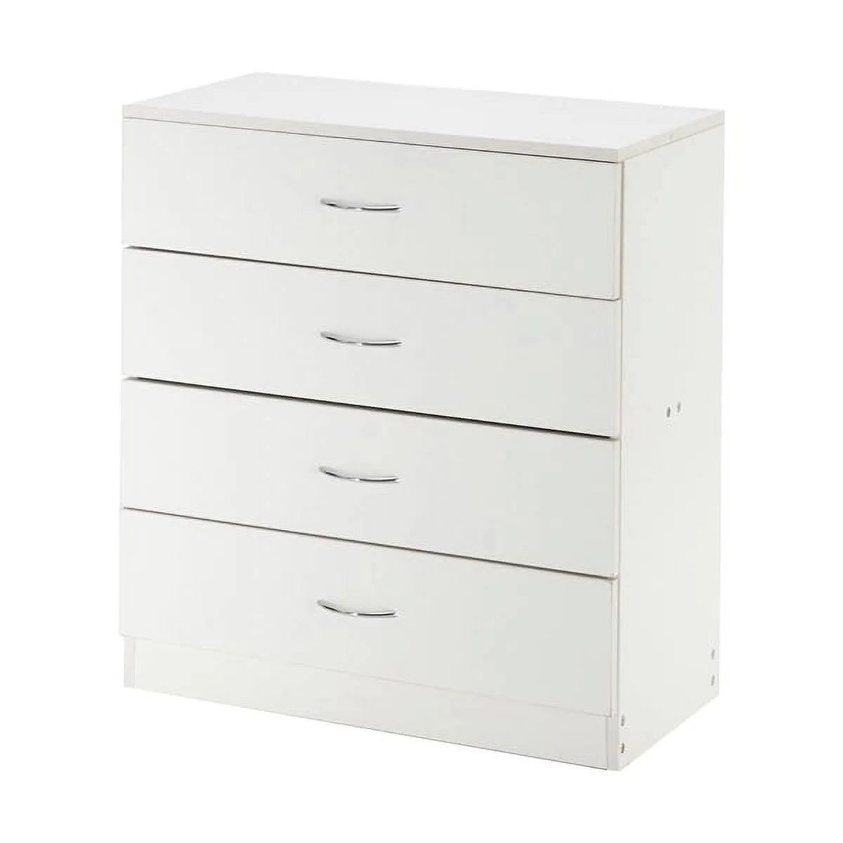 White 4 Drawer Dresser N9718