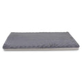 Dark Grey Foam Dog Crate Mat and Pet Bed K4923