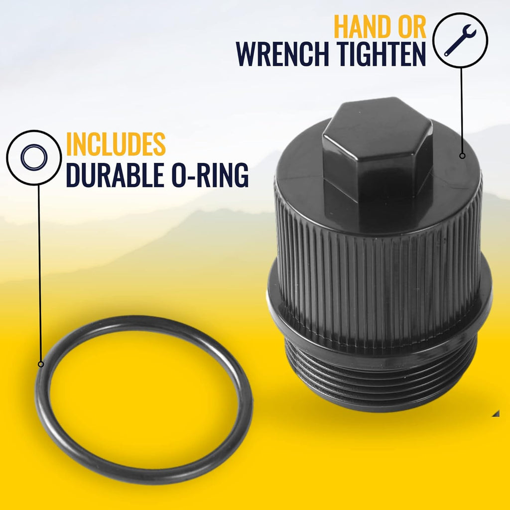 Drain Plug Cap Assembly with O-Ring A8739
